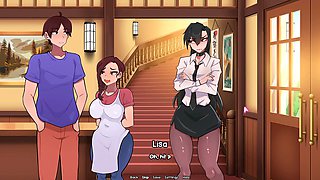 Manga porn, big tits, step