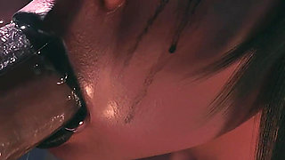 Shadowheart Baldur's Gate 3 Hot Sloppy Blowjob - Wet Messy 3D Animation