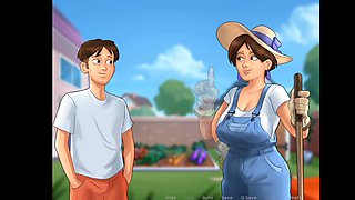 Jenny's big nips in summertime saga gameplay
