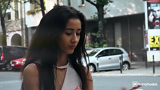 Jean Pallett's Bold Brunette Sparks Wild Hostel Passion