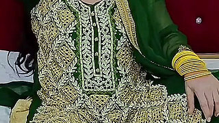 Beautiful Pakistani Bride Masturbation in Wedding Dress with Clear Hindi&urdu Dirty Talking