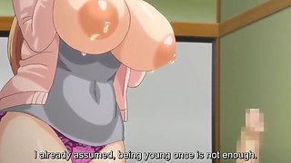 Busty stepmom seduce stepson hentai , Hajimete no Hitozuma Episode 5