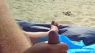 I Met a Nudist and He Showed Me How to Properly Jerk off a Dick