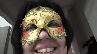 Amateur MILF Gangbang in Garden - Homemade Doggy Style & Blowjob HD