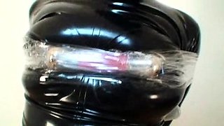 Femdom fetish bitch rimming her sad pathetic victim asshole