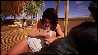 Furry King Fucks His Obedient Maid - Car Toon