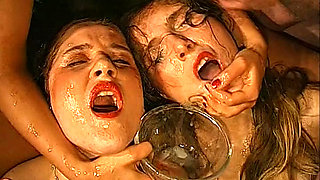 Vintage Teens in Piss and Cum Bukkake Hardcore Ggg John Thompson