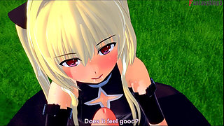 Yami konjiki Blowjob - To Love Ru
