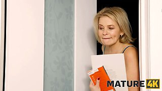 Mature4k. mature xxx shark gives a practical sexual lesson to insane boy