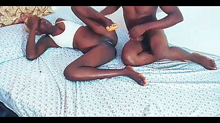 African Hottest Pregnant Woman Enjoying It
