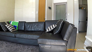 This Ebony MILF ghosted my calls yet returns for hotel fuck audition - African Casting