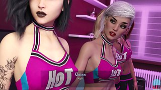 Experiencing being a naughty mom in a PC game