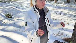 Freeze Time Woods Creepy Neighbor Freezes Cute Jogger