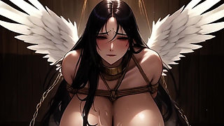 Angels & Demons Get Tied up and Milked