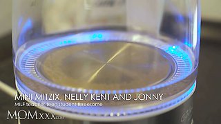 Momxxx college teenie mini mitzix cougar teacher Nelly Kent ffm hot hardcore 3 way