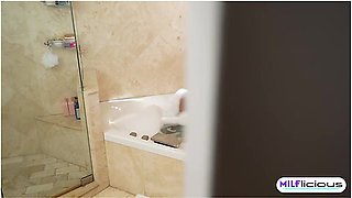 My Stepmoms Big Ebony Tits Seduce Me