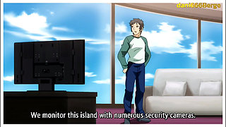 Resort of Cumpie Fantasies 1 - Hot sluts get pounded by everyone on the island hentai sex resort