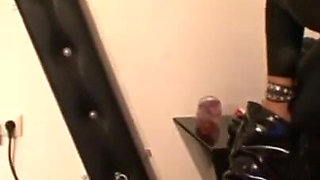 Old man dominating lesbian tits licking