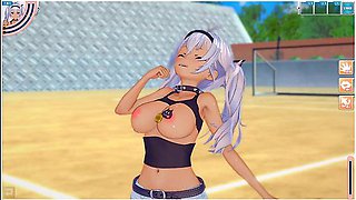 [hentai Game Koikatsu! ]have Sex With Big Tits Vtuber Matsukai Mao.3dcg Erotic Anime Video