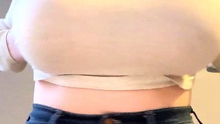 Brunette Couch Webcam Solo Fun Masturbating