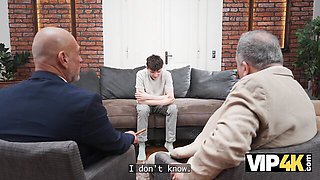 Flattering George's moaning smut