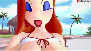 Jessica Rabbit get fucked in a pool