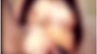 Ripping Pantyhose And Masturbating