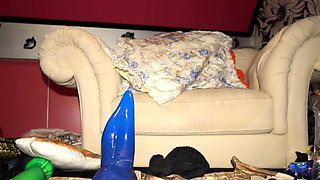 Blonde Teen Solo Masturbating On Webcam