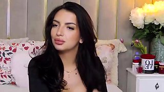 Beautiful brunette with big boobs jerk off instrucions