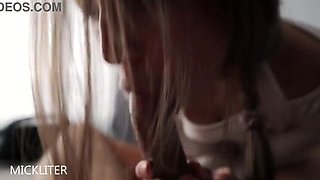 Vika5sun & MickLiter Rough Sex: Blowjob, Doggystyle & Cowgirl Riding with Big Booty Bouncing