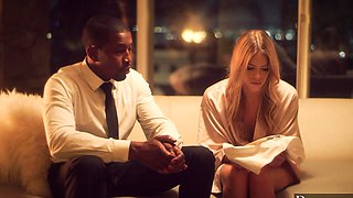 Leah Lee seduced by Isiah Maxwell’s huge black cock