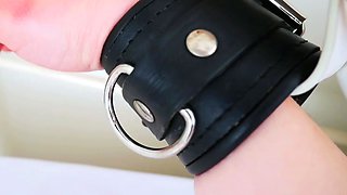 Blonde fetish babe fist her best friends gaping pussy