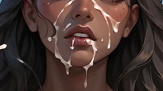 Ebony Queen's Mountain Beach Blowjob - Fantastic XXX!