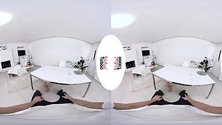 VIRTUAL TABOO - Hot Threesome With Cute Stepsis And Her