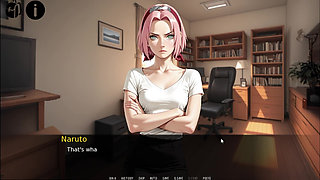 Naruto Fucks village girl after teasing sakura