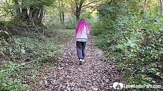 Watch Me Nail My Big Butt Girlfriends Twat in Close-Up