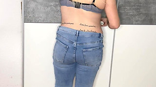 Bonie & Clyde Masturbation Standing Trembling Twitch Moaning Horny Blonde Solo Clitoris Rubbing Fingering Multiple Orgasms