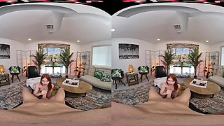 FuckPassVR - Myra Moans unleashes her redhead passion in a