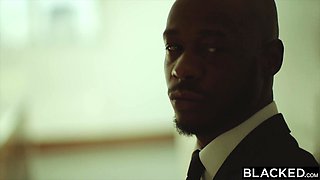 BLACKED Bootylicious Platinum-blonde Kayley Catches sight of The Stud Of Her Desires - Kayley Gunner