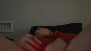 Fucking My Tight Pussy with Rose Toy Dildo Combo