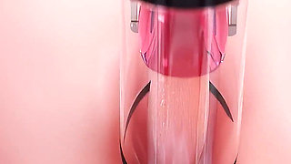 D.va - Clit Stroker & Anal Fuck Machine Squirt Overwatch 3D Fetish Porn