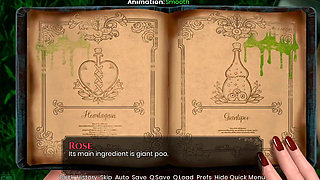 What a Legend Sex Scene Game Play Video Visual Novel Game Fucking with the Wich Giving Hand Job to Stepbrother