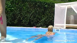 Lesbian Teens in the Pool (remastered)