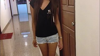 Asian amateur couple indulge in steamy POV action