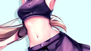 Sweet make-out session in the woods with Ino from Naruto