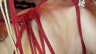 Mistress Acanthus and Slave Sissy Shibari