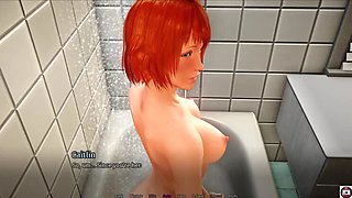 Anime Hentai Sex: Succubus Cosplay Teen Girl 3D Animation Fantasy House in the Rift Part 18