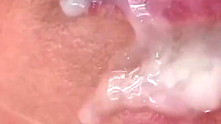 Cum in and on My Mouth and Face