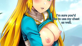 Playful exploration with Zelda in a remastered hentai JOI experience