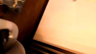 Hot teen blonde get load of cum in mouth after hard pounding